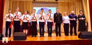 Лучшим кадетам в Славске вручили награды
